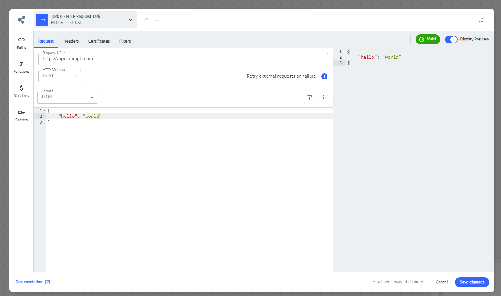 RequestTask